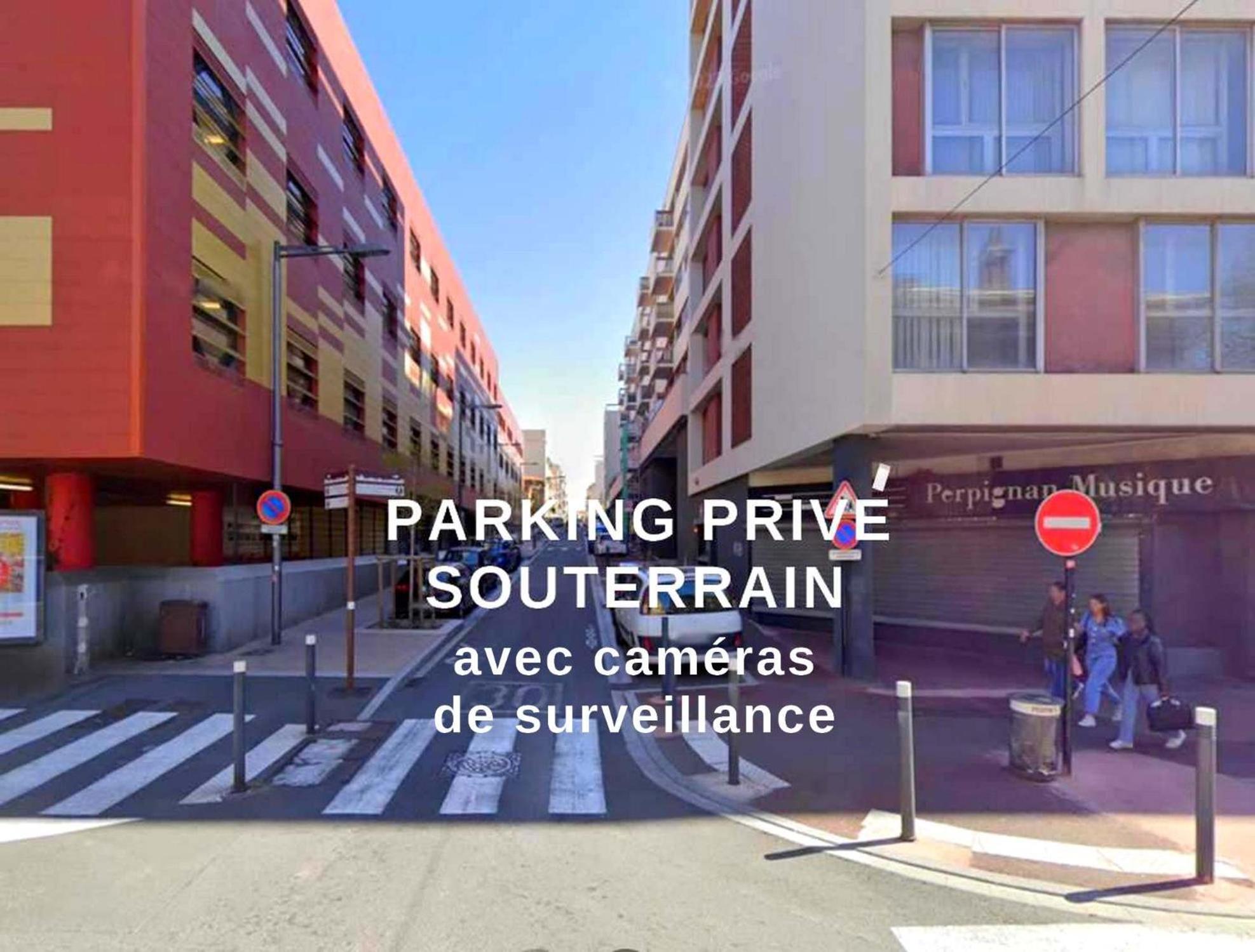 Sejour Perpignan Avec Petit-Dejeuner A La Demande Et Piscine A 20 Minutes De L'Espagne A Le Palace Climatise Exterior foto